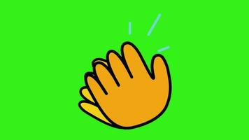 Hand icon Cartoon 2d animated video