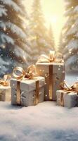 AI generated christmas 'presents' that don't require fancy wrapping, photo