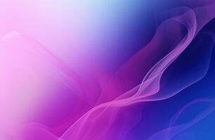 AI generated colorful abstract background with rainbow smoke coming out of dark blue and purple photo