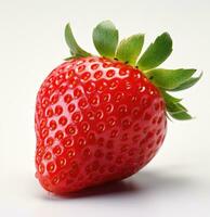 AI generated a strawberry isolated photo