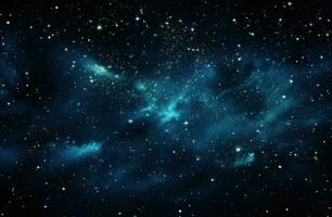 AI generated the stars in the sky, looking through a milky photo