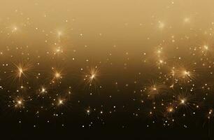 AI generated firework background that glows in the sky photo