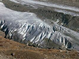 un grande glaciar foto