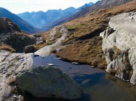 a mountain range photo