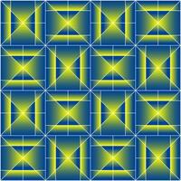 abstract geometric background in blue yellow vector