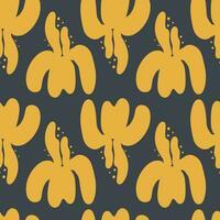 The spring and summer pattern. Seamless floral pattern for textiles, wrapping paper, wallpaper. Blue background and irises vector