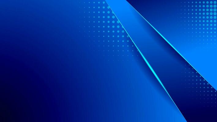 Blue minimalist modern background with halftone ornament.