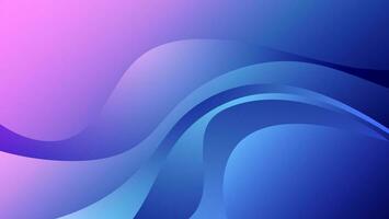 Modern gradient background with waves. vector