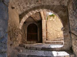 a stone archway photo