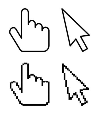 Pixel Cursors Icons Vector Art, Icons, and Graphics for Free Download