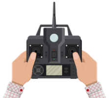 Remote controll for car, drone, fly and toy png