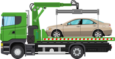 Tow truck, city road side assistance service png