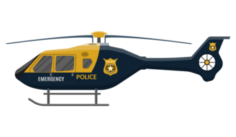 policía helicóptero icono png