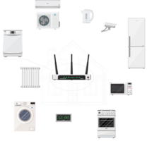 Smart home concept png