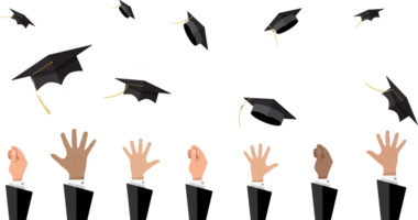 Concept of education. College, university ceremony png