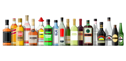 alcohol bebidas en bootle png