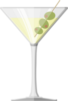 Alcohol drink in glass png