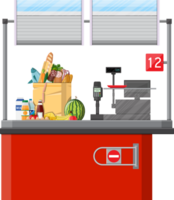 Cashier counter workplace png