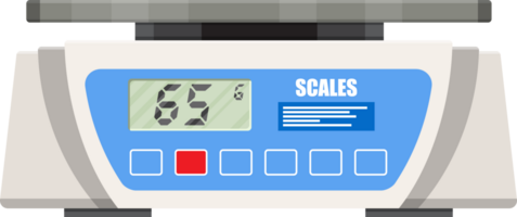 Digital kitchen or lab scales png