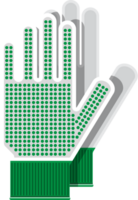 Gloves for gardening and garden png