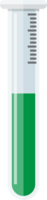 test laboratorium glas buis png