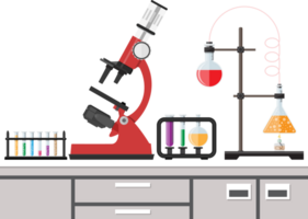 Biology science education equipment png