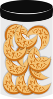 eid biscuits illustration png