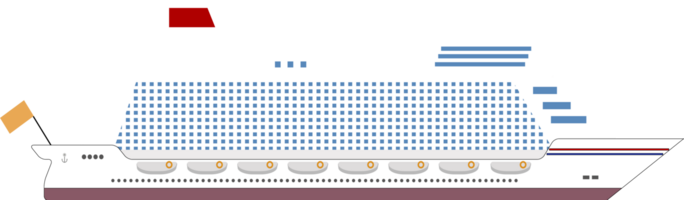 nautisk kryssning turist liner png