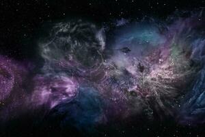 estrella espacio con nebulosa Hola res antecedentes foto