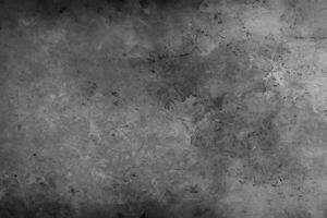 Black textured grunge concrete background photo