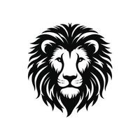 Lion Head Icon in Vector, Illustration on Isolated Background with EPS Format vector