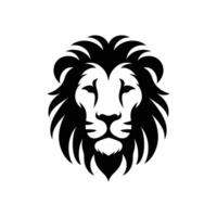 Lion Head Icon in Vector, Illustration on Isolated Background with EPS Format vector