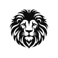 Vector Graphic of Lion Face, Logo Icon on a White Background, EPS format