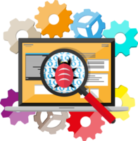 Bug or virus in programming code png