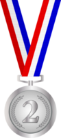 Medal with digit icon png