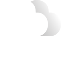 Weather icon in flat style png