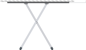 Ironing board with stripe pattern png