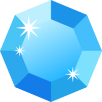 Colored gem icon png