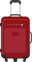 modern rot Reise Tasche png