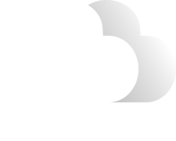 Weather icon in flat style png