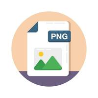 PNG file format flat icon design ready for premium use vector