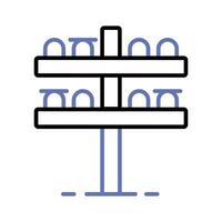 Have a look at this visually appealing electric pole vector design