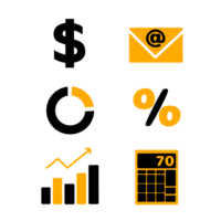 accounting symbool en icoon png