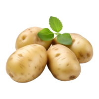 ai gegenereerd pak van aardappelen Aan transparant achtergrond - ai gegenereerd png