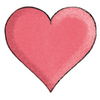 roze hart liefde png