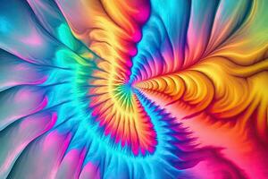 AI generated Tie dye pattern. Abstract modern minimalist background. photo