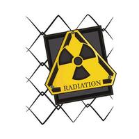 illustration of radiation vector