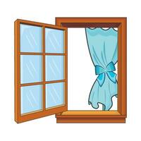 ilustración de ventana vector