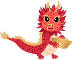 New year sign, Chinese Dragon png