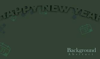 Happy new year background with space for your text. Vector illustration.